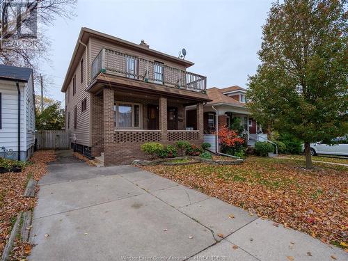 1265-67 Bruce Avenue, Windsor, ON - Outdoor With Balcony