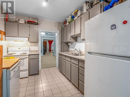 1265-67 Bruce Avenue, Windsor, ON - Indoor Photo Showing Kitchen With Double Sink