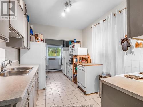 1265-67 Bruce Avenue, Windsor, ON - Indoor Photo Showing Kitchen With Double Sink