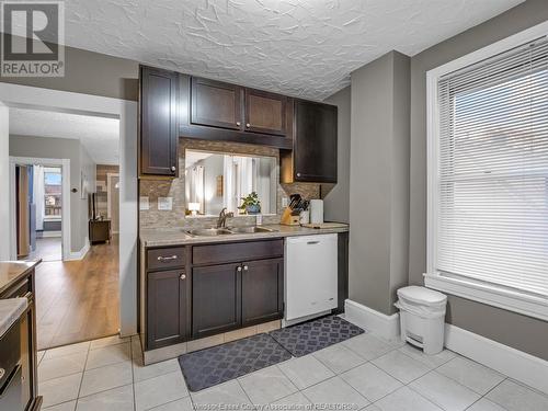 1265-67 Bruce Avenue, Windsor, ON - Indoor Photo Showing Kitchen With Double Sink