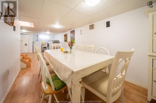 1236 Hickory, Windsor, ON - Indoor Photo Showing Dining Room