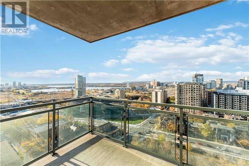 570 Laurier Avenue Unit#1802, Ottawa, ON - Outdoor With Balcony With View With Exterior