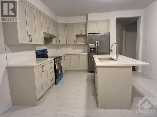 Kitchen - 139 Invention Boulevard, Ottawa, ON - Indoor Photo Showing Kitchen With Double Sink