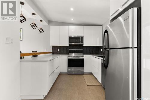 302 Assiniboia Street, Balgonie, SK - Indoor Photo Showing Kitchen With Stainless Steel Kitchen