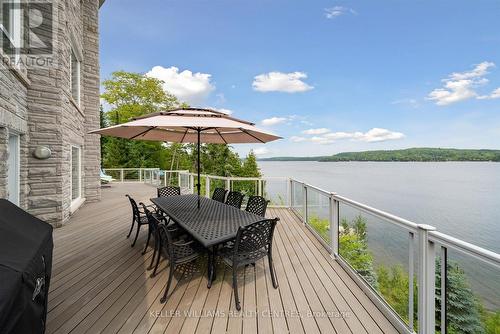 1616 Twelve Mile Lake Road, Minden Hills, ON - Outdoor With Body Of Water With Deck Patio Veranda