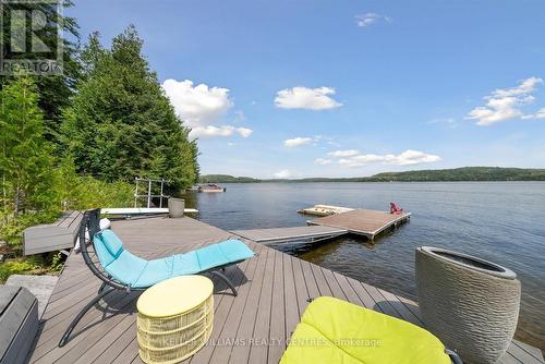 1616 Twelve Mile Lake Road, Minden Hills, ON - Outdoor With Body Of Water With Deck Patio Veranda With View