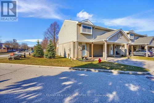 1 - 125 Sekura Crescent, Cambridge, ON - Outdoor With Deck Patio Veranda With Facade