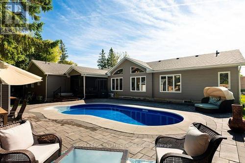 2 Cedar Grove Road, Mono, ON - Outdoor With In Ground Pool With Exterior