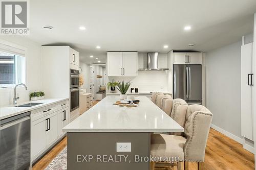 4447 Gelert Road, Minden Hills, ON - Indoor Photo Showing Kitchen With Double Sink With Upgraded Kitchen