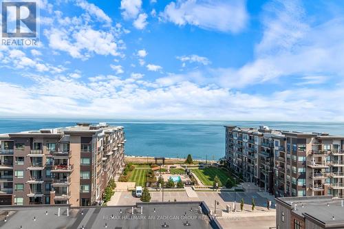 805 - 385 Winston Road, Grimsby, ON - Outdoor With Body Of Water With Balcony With View