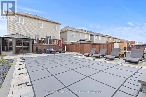 14 Carroll Lane, Brantford, ON - Outdoor With In Ground Pool With Deck Patio Veranda