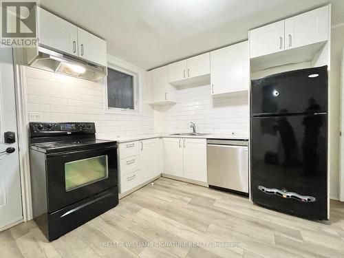 1 - 287 Hunter Street E, Hamilton, ON - Indoor Photo Showing Kitchen With Double Sink