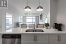 610 - 600 North Service Road, Hamilton, ON  - Indoor Photo Showing Kitchen With Double Sink 