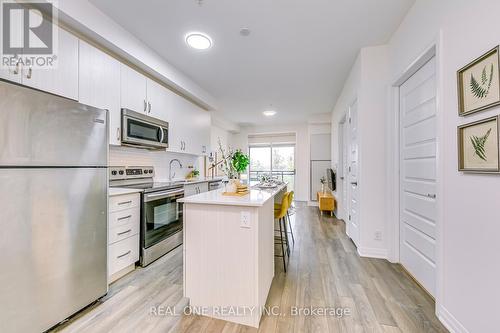 223 - 1105 Leger Way, Milton, ON - Indoor Photo Showing Kitchen With Stainless Steel Kitchen