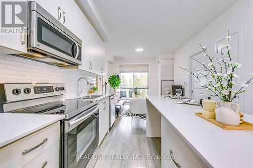 223 - 1105 Leger Way, Milton, ON - Indoor Photo Showing Kitchen With Stainless Steel Kitchen