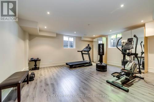 1052 Melvin Avenue, Oakville, ON - Indoor Photo Showing Gym Room