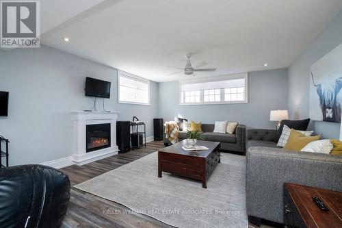 6-7 - 321312 Concession Road, East Luther Grand Valley, ON - Indoor Photo Showing Living Room With Fireplace