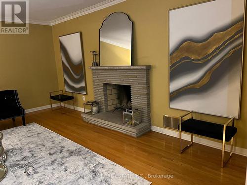 1448 Willowdown Road, Oakville, ON - Indoor With Fireplace