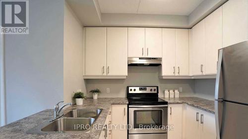 406 - 620 Sauve Street, Milton, ON - Indoor Photo Showing Kitchen With Double Sink With Upgraded Kitchen