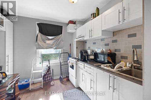 37 Vine Avenue, Toronto, ON - Indoor Photo Showing Kitchen With Double Sink