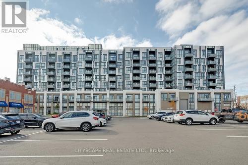 415 - 509 Dundas Street W, Oakville, ON - Outdoor With Balcony With Facade