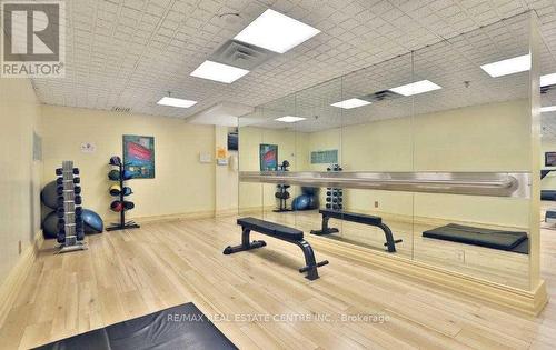 1112 - 3605 Kariya Drive, Mississauga, ON - Indoor Photo Showing Gym Room