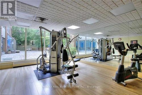 1112 - 3605 Kariya Drive, Mississauga, ON - Indoor Photo Showing Gym Room