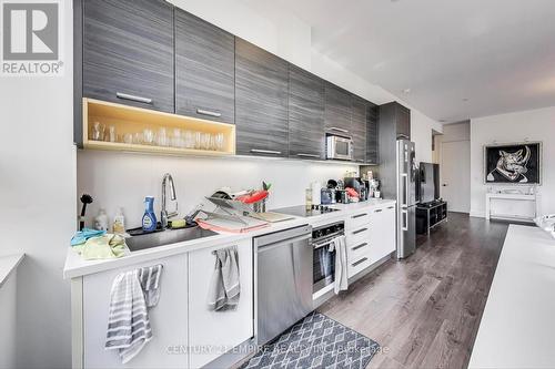 203 - 36 Park Lawn Road, Toronto, ON - Indoor Photo Showing Kitchen With Upgraded Kitchen