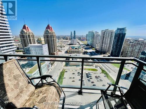 2609 - 510 Curran Pl Place, Mississauga, ON - Outdoor With Balcony With View