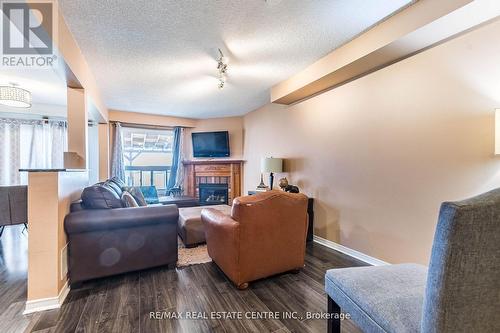 17 Coppermill Drive, Brampton, ON - Indoor Photo Showing Living Room With Fireplace