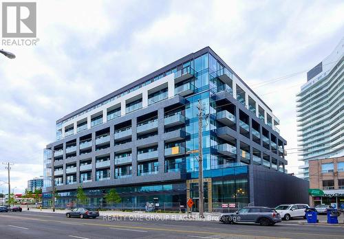 504 - 4208 Dundas Street W, Toronto, ON - Outdoor With Balcony With Facade