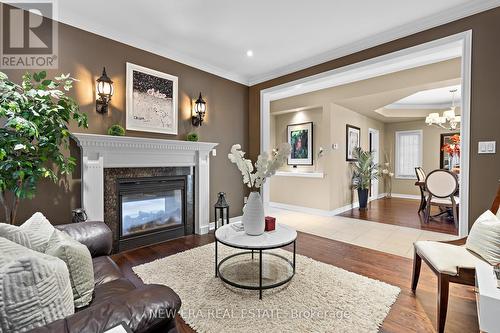 6751 Tattinger Avenue, Mississauga, ON - Indoor Photo Showing Living Room With Fireplace