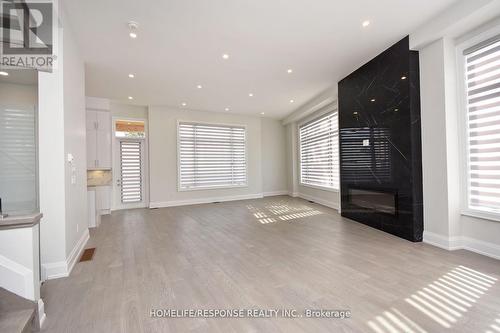 1A Harrison Avenue, Mississauga, ON - Indoor With Fireplace