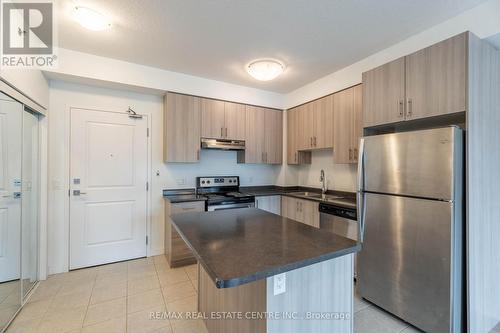 723 - 2486 Old Bronte Road, Oakville, ON - Indoor Photo Showing Kitchen With Stainless Steel Kitchen With Double Sink