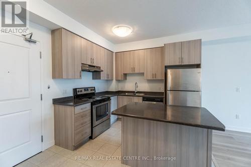 723 - 2486 Old Bronte Road, Oakville, ON - Indoor Photo Showing Kitchen With Stainless Steel Kitchen