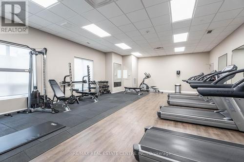 723 - 2486 Old Bronte Road, Oakville, ON - Indoor Photo Showing Gym Room