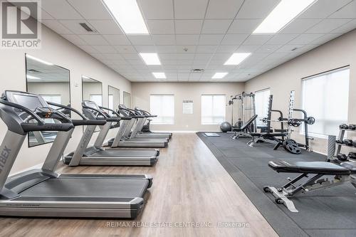 723 - 2486 Old Bronte Road, Oakville, ON - Indoor Photo Showing Gym Room