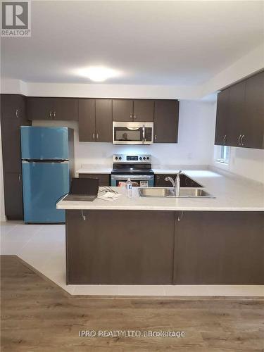 1263 Hop Place, Milton, ON - Indoor Photo Showing Kitchen With Double Sink