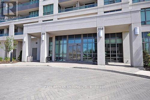 1803 - 335 Rathburn Road W, Mississauga, ON - Outdoor With Balcony With Facade