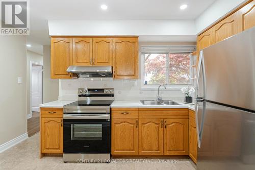 21 Jersey Avenue, Brampton, ON - Indoor Photo Showing Kitchen With Double Sink