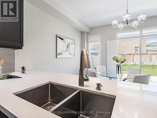 94 Barrow Avenue, Bradford West Gwillimbury, ON - Indoor Photo Showing Kitchen With Double Sink