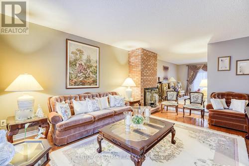 49 Kerrigan Crescent, Markham, ON - Indoor Photo Showing Living Room With Fireplace