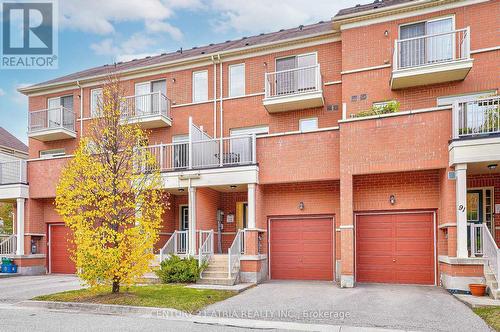 93 Anthony Roman Avenue, Markham, ON - Outdoor With Balcony With Facade