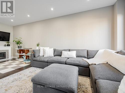 1185 Cactus Crescent, Pickering, ON - Indoor Photo Showing Living Room With Fireplace