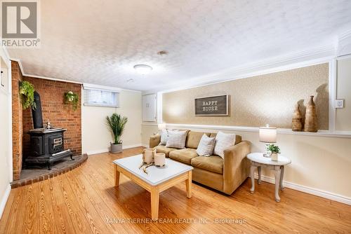 30 Ferguson Avenue, Whitby, ON - Indoor Photo Showing Living Room With Fireplace