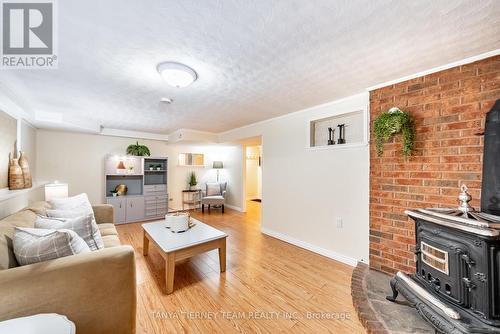 30 Ferguson Avenue, Whitby, ON - Indoor Photo Showing Living Room With Fireplace