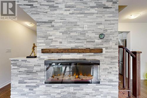 34 Bluegill Crescent, Whitby, ON - Indoor With Fireplace