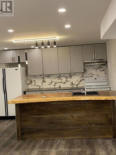 Bsmnt - 1417 Sheldon Street, Innisfil, ON - Indoor Photo Showing Kitchen