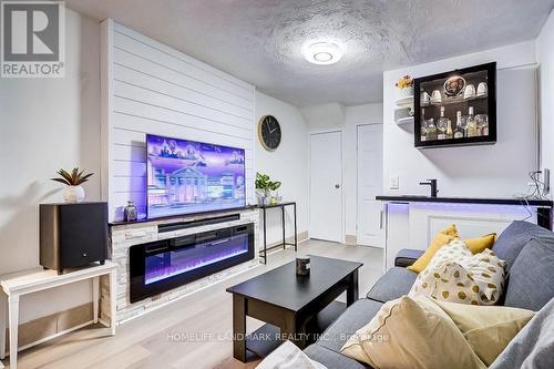 259 Claremont Street, Toronto, ON - Indoor Photo Showing Living Room With Fireplace