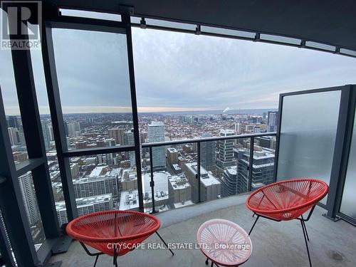 5709 - 7 Grenville Street, Toronto, ON - Outdoor With Balcony With View With Exterior